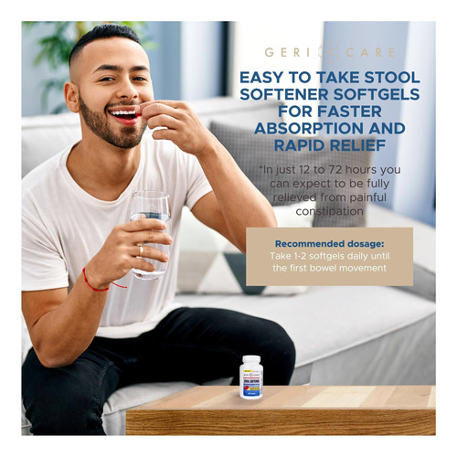 Gerachare Docusate Sofrener De Fezes De Sódio (200 100mg De - Imagem 4
