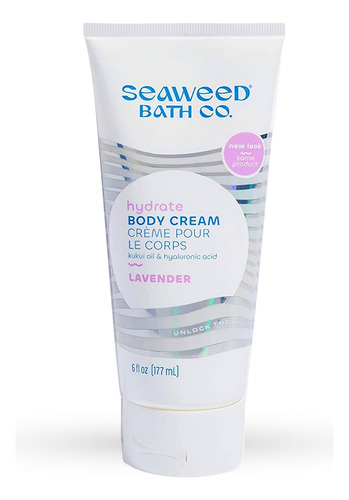 Creme Corporal Seaweed Bath Co. Hidrate Lavanda 180ml Para P