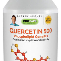 Cápsulas De Quercetina De Andrew Lessman - 500 Mg De Complex
