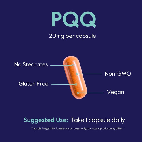 Bestvite Pqq 20mg (pirroloquinolina Quinona) (120 Cápsulas V - Imagem 6