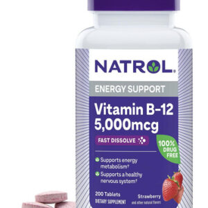 Vitamina B-12 Natrol/5000 Mcg/200 Comprimidos