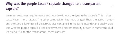 Lasea Liquid Capsules 14ct Silexan Lavender Cura Pensamentos - Imagem 5