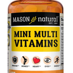 Mason Natural Mini Multi Vitaminas, Vitaminas A, C, D3, E, B