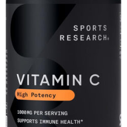 Suplemento De Vitamina C Sports Research 1000 Mg 240 Cápsula