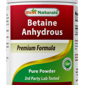 Suplemento Best Naturals Betaína Anidra Trimetilglicina