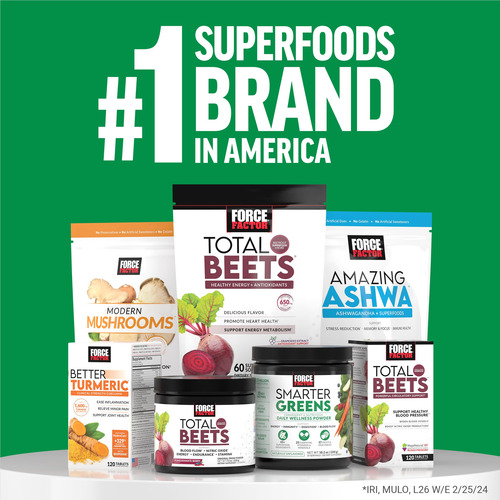 Suplemento Force Factor Smarter Greens 90 Comprimidos - Imagem 6