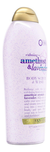 Esfoliante E Sabonete Corporal Ogx Calming + Ametista E Lava - Imagem 6