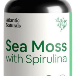 Musgo Marinho Orgânico Com Espirulina 120 Cápsulas Da Atlant