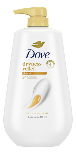 Sabonete Líquido Dove Dryness Relief Com Óleo De Jojoba 900