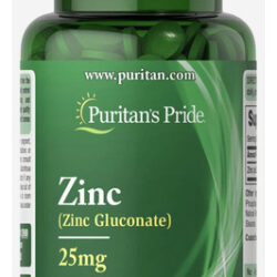 Puritans Pride Quelato De Zinco 25 Mg 100 Comprimidos