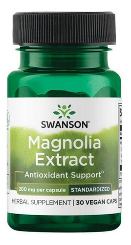 Extrato De Magnólia Padronizado De 200 Mg E 30 Cápsulas Vega