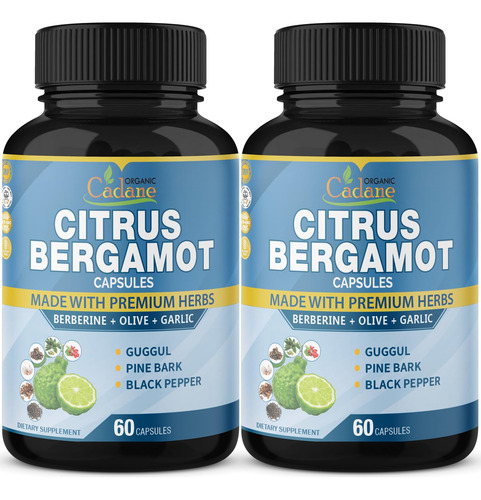 Suplemento Orgânico De Extrato De Bergamota Cítrica Cadane 1