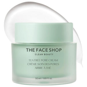 Creme The Face Shop Tea Tree Pore Minimizador Hidratante 50m