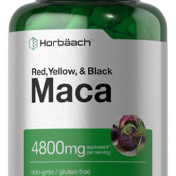 Cápsulas De Raiz De Maca Horbaach 120 Comprimidos De Extrato