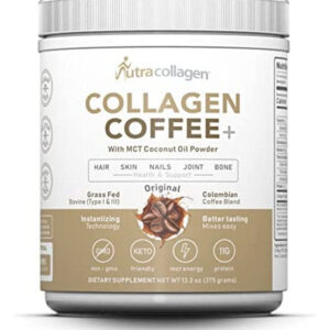 Peptídeo De Colágeno Nutracollagen Em Pó Combinado Com Café