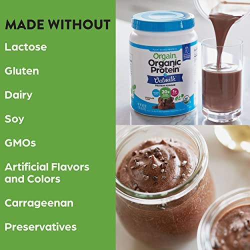 Proteína Em Pó Orgain Chocolate - Imagem 7