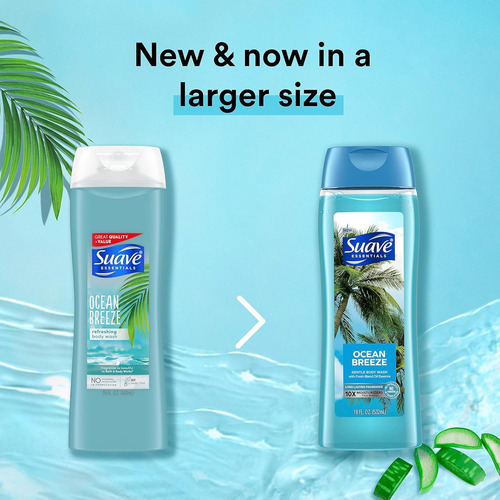 Sabonete Líquido Suave E Hidratante Ocean Breeze, 532 Ml, Pa - Imagem 3
