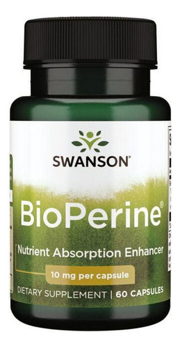 Bioperine 10 Mg 60 Cápsulas Da Swanson Vitamins - Imagem 2