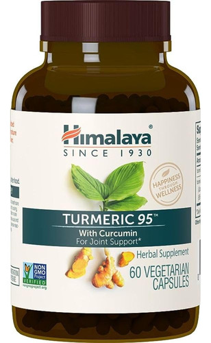 Suplemento De Cúrcuma Do Himalaia 95 Com Curcumina 600 Mg 60 - Imagem 4