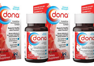 Sulfato De Glucosamina Cristalino Dona, 750 Mg, Pílulas De