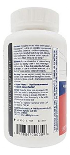 K* Pax Médico Formulado Imune. Suplemento Mitocondrial De Po - Imagem 4