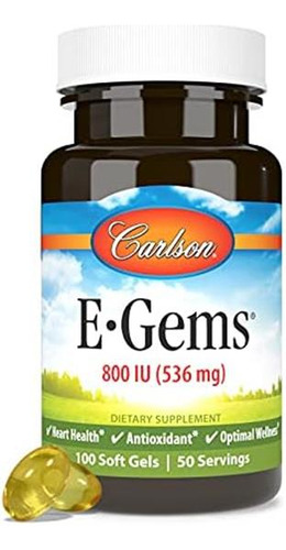 Vitamina E Carlson 800ui 50 Cápsulas - Imagem 5