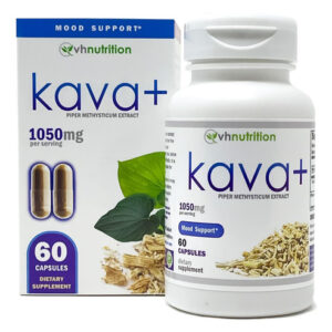 Vh Nutrição Kava+ | Cápsulas De Kava-kava | 1050mg Piper Met