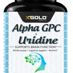Suplemento X Gold Health Alpha Gpc Colina 600 Mg+uridina 3