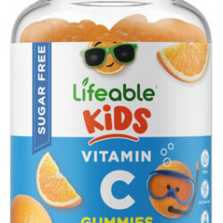 Suplemento De Vitamina C Lifeable Sugar Free 250 Mg Kids 90