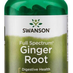 Raiz De Gengibre Full Spectrum 540 Mg 100 Cápsulas Da Swanso