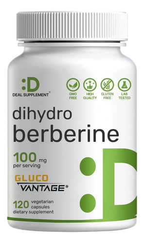 Supplement Deal Suplemento Dihidroberberina 100mg 120 Cápsul