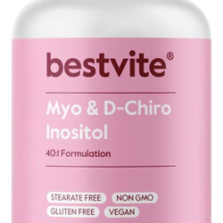 Suplemento De Myo-inositol E D-chiro Inositol (120 Cápsulas,