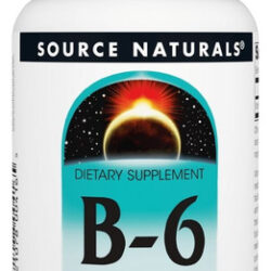 Vitamin B-6 500 Mg Time Release, 100 Tabs By Source Naturals