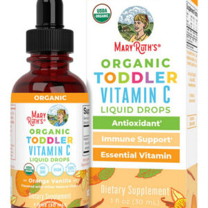 Gotas De Líquido De Vitamina C Para Crianças De 1 Onça Da Ma