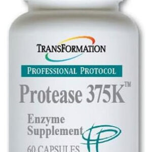 Enzimas De Transformação Protease 375k, 60 Cápsulas - 1 Pra