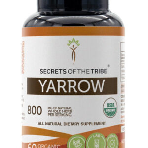 Suplemento Secrets Of The Tribe Yarrow 60 Cápsulas