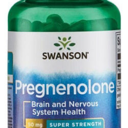 Pregnenolona Super Strength 50 Mg 60 Cápsulas Da Swanson Vit