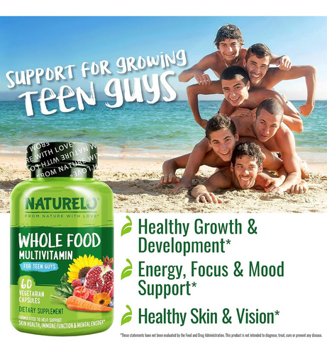 Suplemento Multivitamínico Naturelo Teen 60 Cápsulas - Imagem 7