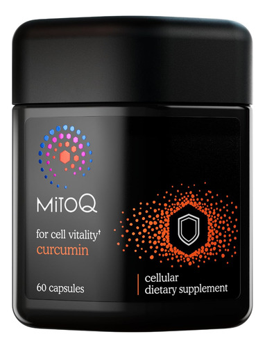Suplemento Mitoq+curcumina 60 Cápsulas Com Antioxidante Coq1