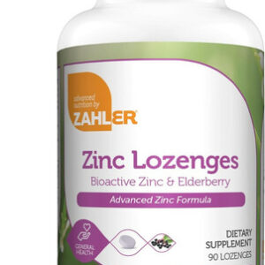Suplemento Zahler Zinc 25 Mg 90 Pastilhas