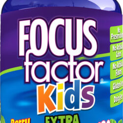 Suplementos Focus Factor Kids Extra Strength 120 Mastigáveis
