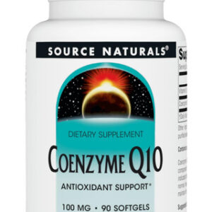 Source Natural Coenzyme Q10 Antioxidant Support 100 Mg For
