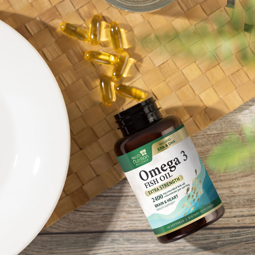 Óleo De Peixe Omega 3 Tripla Força 1200 Mg Cápsulas Gelatino - Imagem 9
