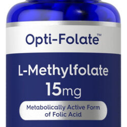 L Metilfolato 15mg | 90 Cápsulas | Potência Máxima | Otimiza