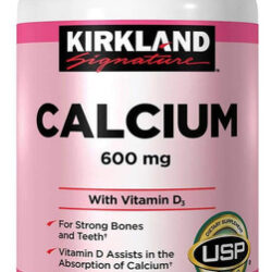 Cálcio 600mg Com Vitamina D3 500 Comprimidos Importados Dos