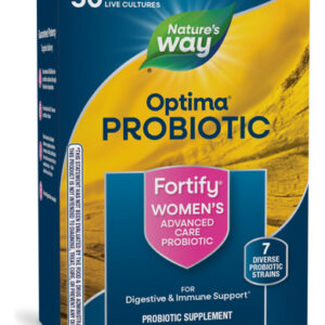 Probiótico Nature&quots Way Fortify Optima Para Mulheres 30 Cáps