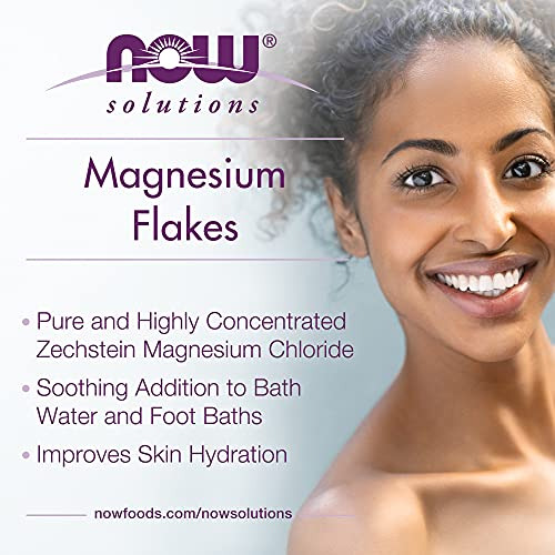 Flocos De Magnésio Now Solutions 1,6 Kg 100% Puro Zechstein - Imagem 3