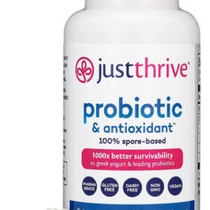 Suplemento Just Thrive Probiótico Suprimento De 30 Dias