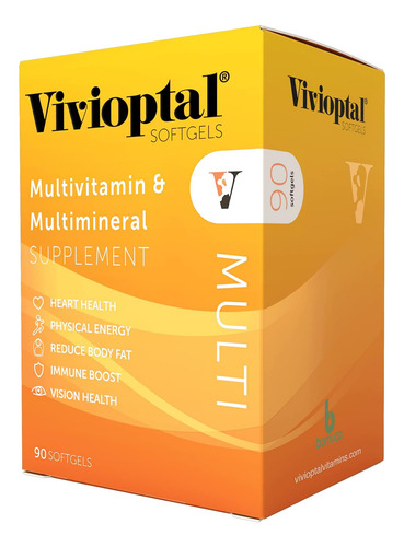 Vivioptal Multi 90 Softgels - Suplemento Multivitamínico E M