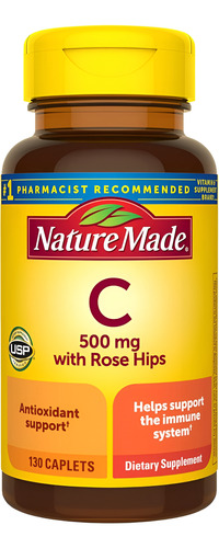 Suplemento Nature Madevitamina C 500 Mg 130 Cápsulas
